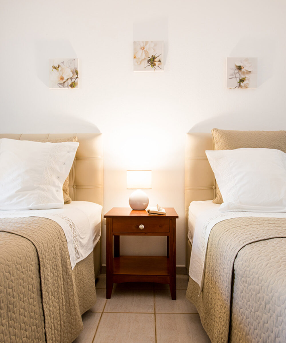 slaapkamer vakantiehuis kreta