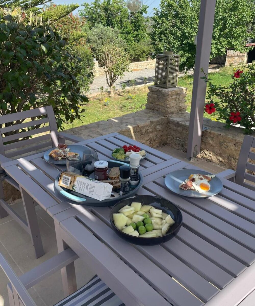 terras vakantiehuis kreta